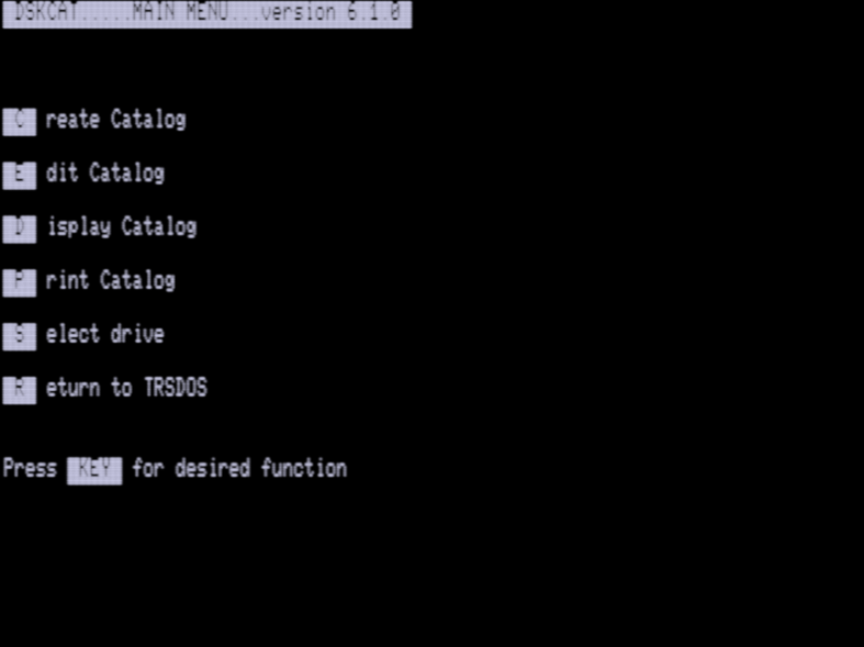 Screen shot